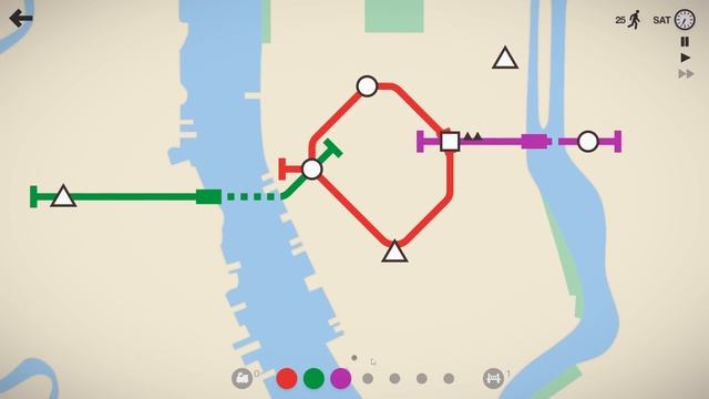 DOMINATING New York in "Mini Metro" смотреть онлайн