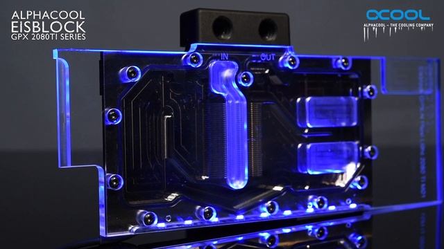 product video: Alphacool Eisblock GPX Plexi Light gpu fullcover RGB-LED water cooler смотреть онлайн