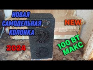 Новая колонка 2024. Бюджетная. 100вт макс
