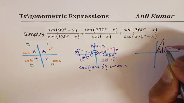 Cofunction Trigonometric Identity MCR3U with angles in Degrees смотреть онлайн