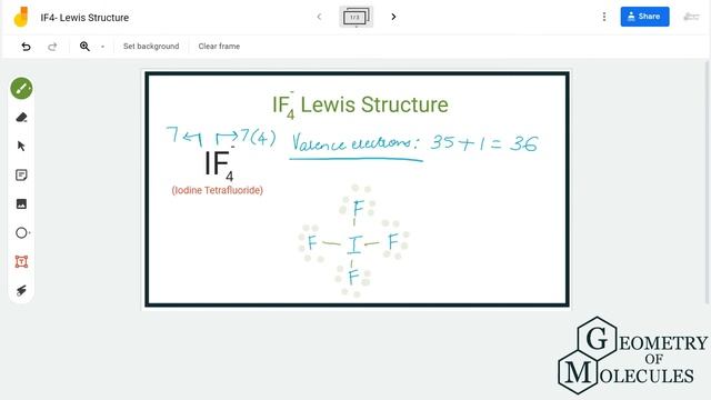 IF4- Lewis Structure (Iodine Tetrafluoride) смотреть онлайн