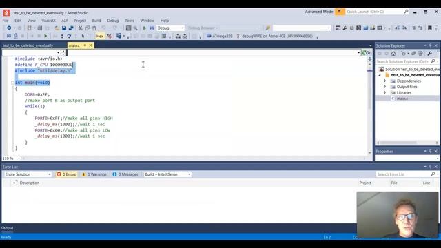 Atmel Studio_ICE Failed to enter programming mode смотреть онлайн