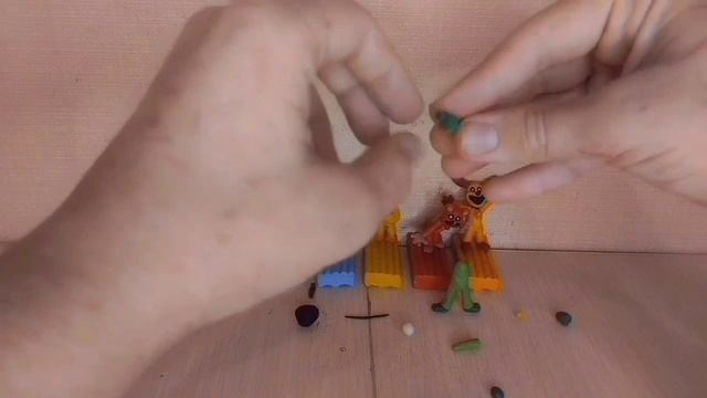Как слепить Улыбающихся Зверят из пластилина 2 часть, Poppy playtime chapter 3 смотреть онлайн