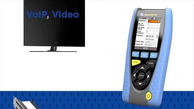SignalTEK NT Copper and Fibre Network Transmission Tester (UK) смотреть онлайн