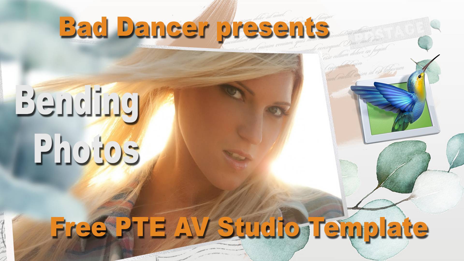 Free PTE AV Studio Template - Bending Photos ID 17102021 смотреть онлайн