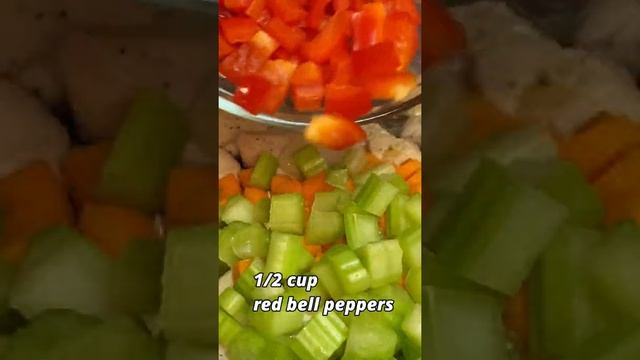 One Pan Chicken Turmeric & Rice #shorts