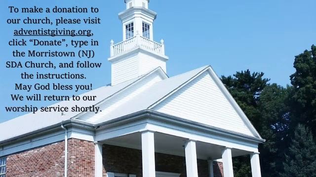Morristown (NJ) SDA Church, 4-27-24: "There Is Hope" - Elder Horace Henry смотреть онлайн