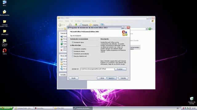 videotutorial instalacion de Microsoft Office 2003 смотреть онлайн