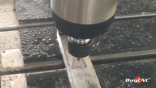 AlphaCNC 6090 9060 2.2kw Spindle CNC Router Metal Aluminum Milling Cutting CNC Router in Action смотреть онлайн