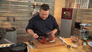 Биточки из куриных желудков с острым картофелем | Птица. От филе до фарша