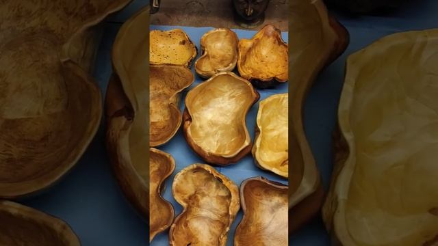 Немеренно труда и любви к дереву. Деревянные миски и чашки из сувеля и капа #kuksa #woodenbowl