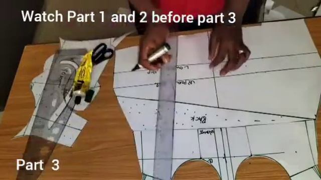 HOW TO DRAFT A SIDE BASQUE CORSET (PART 3) смотреть онлайн