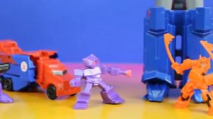 ТРАНСФОРМЕРЫ Игрушки для мальчиков Оптимус Прайм и Распаковка Роботов Три серии подряд