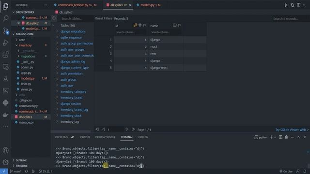 Django ORM Совершенствуем.. Many2Many Достаем данные Related Name #13 #reactjs #django #js #python смотреть онлайн