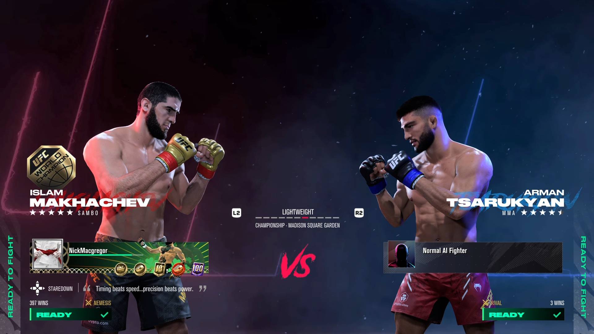 UFC 311 Islam Makhachev VS Arman Tsarukyn (EA SPORTS™ UFC5®)