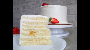 Торт Молочная девочка с кремом Пломбир