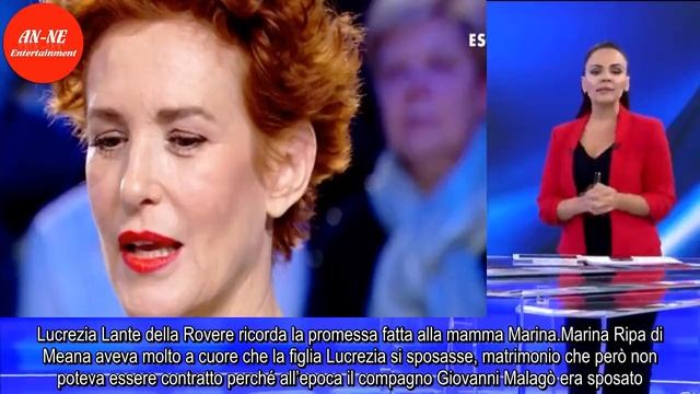 Lucrezia Lante della Rovere racconta la promessa fatta alla madre Marina смотреть онлайн
