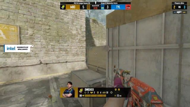 TYLOO vs. M80 - Map 2 [Ancient] - ESL Pro League Season 19 - Group B смотреть онлайн