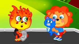 Маша и Леопольд. Макдональдс бургер челленж - Мультик для детей - Lion Family на русском