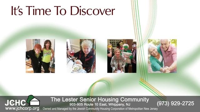 The Lester Senior Housing Community in Whippany, NJ смотреть онлайн