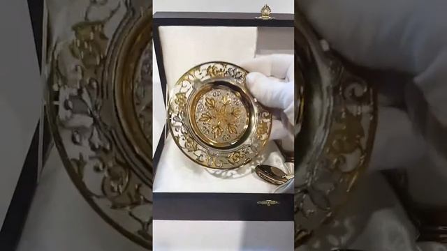 Кофейный набор на одну песону "Лебедь" смотреть онлайн