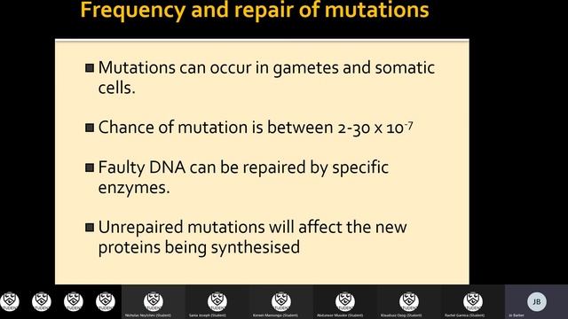 Miss Barber's Lesson on Mutation смотреть онлайн