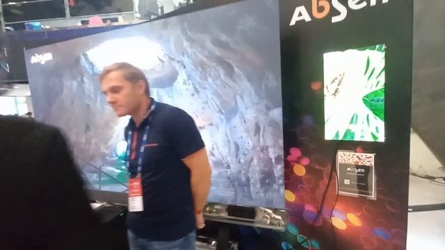 LED экран от Absen (стенд Treolan) смотреть онлайн