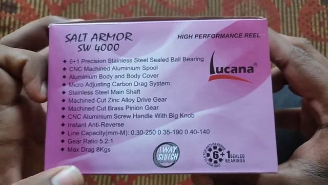 Lucana Salt Armor SW 4000 reel unboxing and review /Thank you Lucana / Noob Anglers Kanyakumari смотреть онлайн
