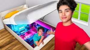 Я построил СЕКРЕТНУЮ комнату, которую ты никогда не найдешь!