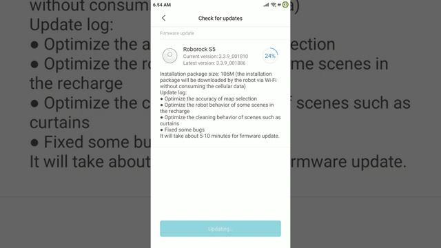 How to easily update firmware on Xiaomi Roborock S5 vacuum clear via OTA to v3.5.8_002020 (Mi Home) смотреть онлайн
