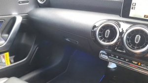 Mercedes w177 A class 2018 ambient lighting installed