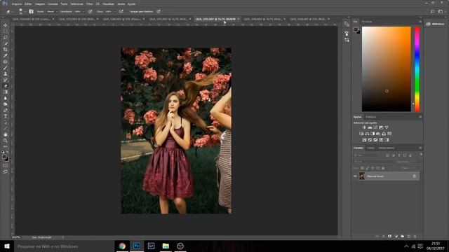 SPEED ART (PHOTOSHOP) - TRATAMENTO FINE ART смотреть онлайн