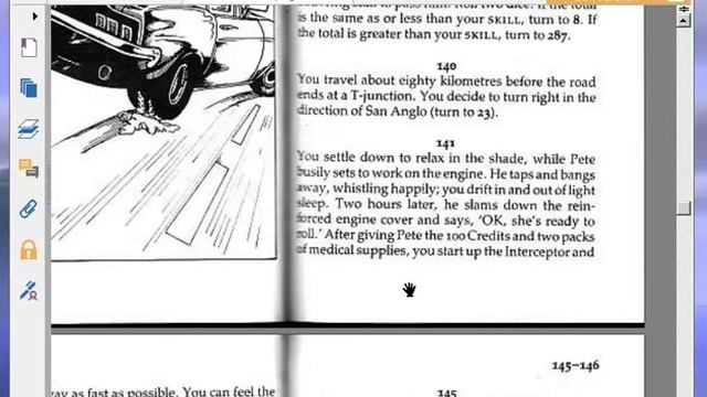 Let's Play Freeway Fighter (Fighting Fantasy Game Book) Part 3 смотреть онлайн