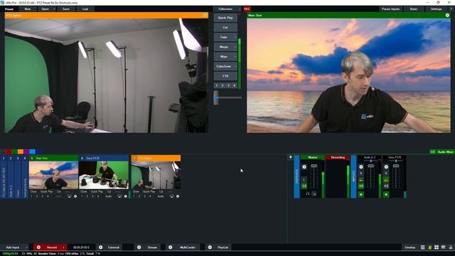 Using PTZ Cameras with vMix for your live productions and live streams. смотреть онлайн