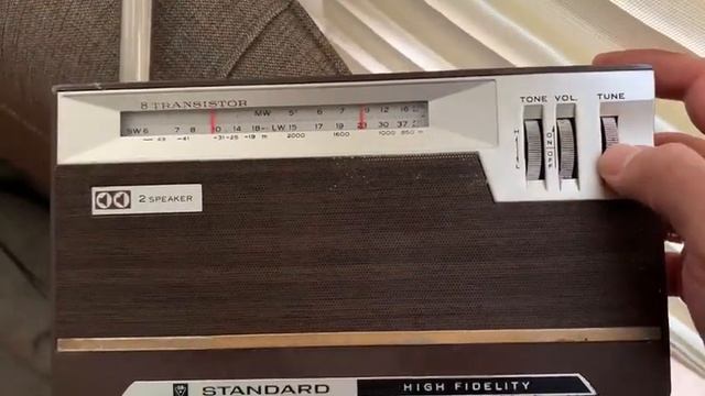 STANDARD SR-H506L (1970?) Radyoda 954 kHz Trabzon Radyosu Keyfi... (ANKARA- ERYAMAN ; Saat 08.46) смотреть онлайн