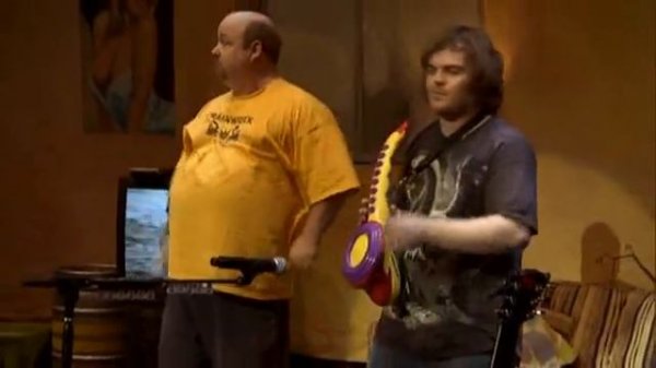 Tenacious D - Sax-a-Boom, Jack Black on Electronic Saxophone