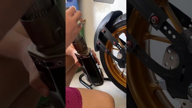 Vlog # 11: 51mm Inlet Universal DB Killer Motorcycle Exhaust Muffler Pipe Stainless Silencer