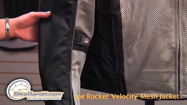 Joe Rocket Velocity Mesh Jacket Review by BikeBandit.com смотреть онлайн