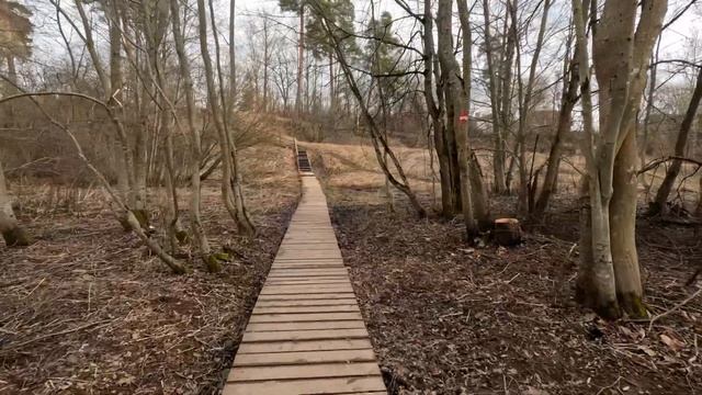 Тосненский и Саблинский водопады весной | Пешеходный маршрут Саблинский Био-лабиринт смотреть онлайн