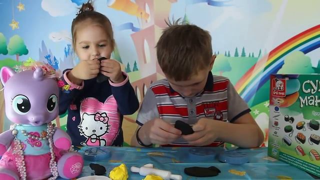 Суши мания Лепим суши из набора для творчества Milimini S+S toys We do sushi set for creativity смотреть онлайн