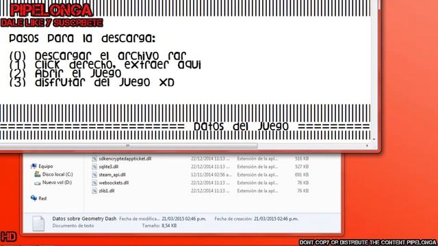 ¿Como instalar Geometry Dash Versión Steam? |HD| смотреть онлайн