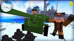 Вторая Мировая Война #8 Call of dute в МАЙНКРАФТ!