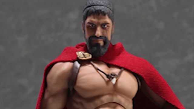 Boneco King Leonidas | 300 - Good Smile Figma - Preview смотреть онлайн