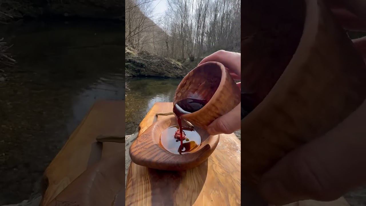 КАМУРДА ДАНА КАБАРГА ПИСИРМЕ, готовящая говяжьи ребрышки в тине #тренд смотреть онлайн