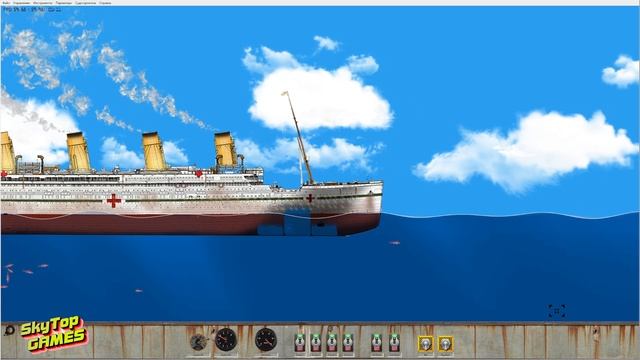 КАТАСТРОФА БРИТАНИКА | Floating Sandbox #floatingsandbox