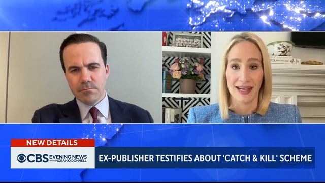 Ex-National Enquirer publisher David Pecker continues testimony in Trump "hush money" trial смотреть онлайн