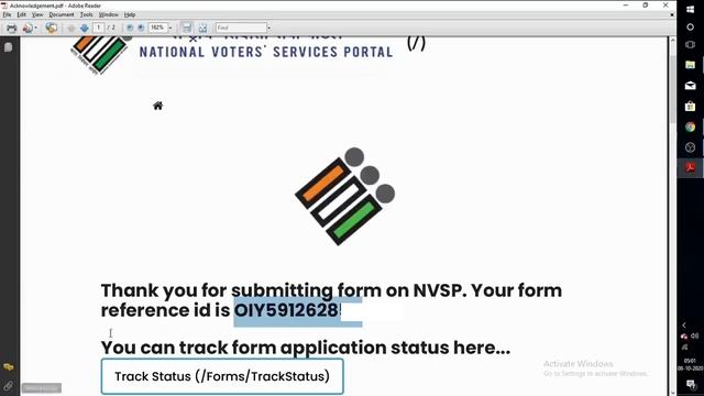 How to check online status of voter id card in Hindi смотреть онлайн