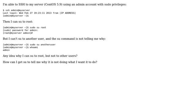 DevOps & SysAdmins: Can't su to user other than root on CentOS (3 Solutions!!) смотреть онлайн
