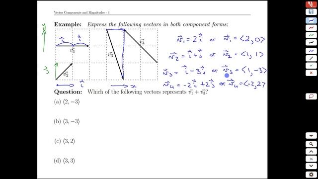 Unit 19-9 Vector Components and Magnitudes - MATH 121 смотреть онлайн