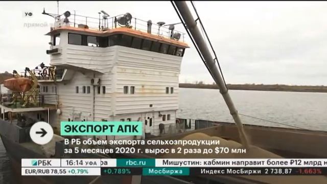 В РБ объем экспорта за 5 месяцев 2020 г. вырос в 2 раза до 70 млн долларов смотреть онлайн